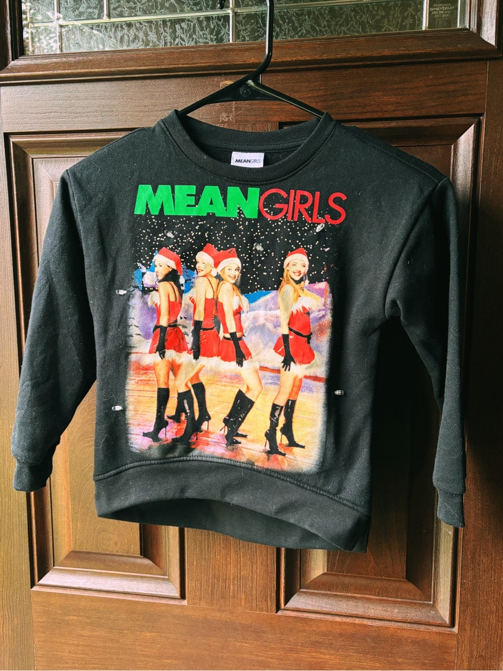 Mean Girls Black Holiday Sweatshirt